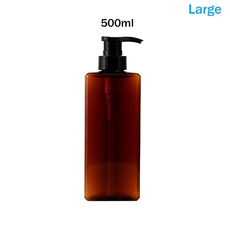Square Soap Dispenser | Refillable 400/500ml Bathroom Pump Bottle