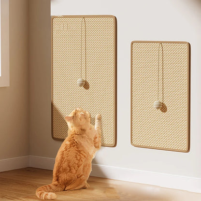Durable Sisal Cat Scratch Pads, Cat Wall Pads, Sofa Claw Grinding Pads, Scratch Board Wall Stickers Cat Pet Toys Pet Accessories