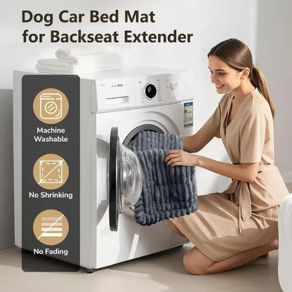 New Durable High Quality Multi-Purpose Backseat Pet Bed Mat  Thick Breathable Plaid Dog Bed Washable Dog Car Seat Cover