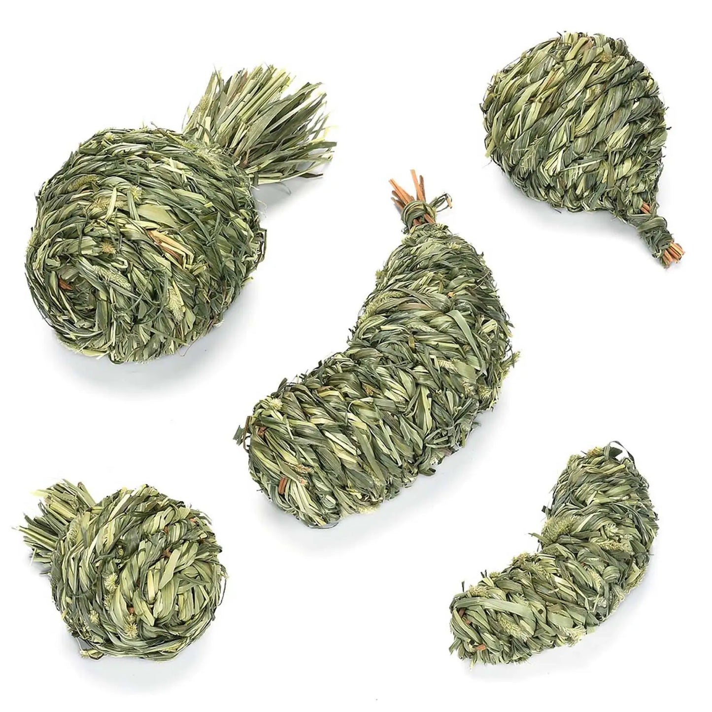 Small Animals Chewing Balls Grinding Biting Chewable Teething Activity Toys for Guinea Pigs Other Small Animals Rabbits Bunny