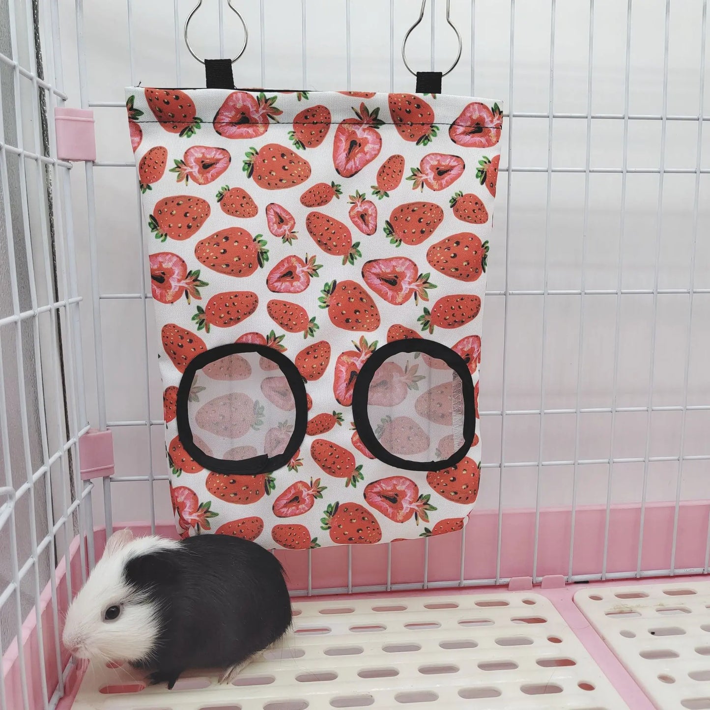 Rabbit Hay Bag Hay Dispenser For Guinea Pig Chinchilla Food House For Hay Guinea Pigs Feeder Hay Bag For Rabbits Pet Products