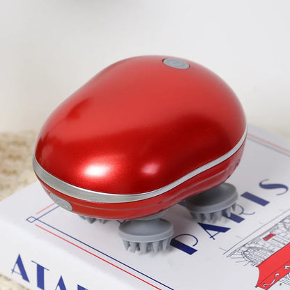 Pet Electric Head Massager Instrument Multi-functional Charging Cat Decompression Relax Tissue Kneading Vibrating Pet Products