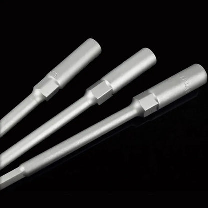 Electric Drill Socket Adapter Set 150mm | 8-14mm Hex Shank Nut Driver Bit for Impact Drills
