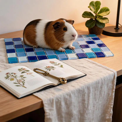 Rabbits Cooling Pad Scratch Resistant Pet Sleeping Cushion Hamster Cooling Mat For Dwarf Bunny Ferrets Squirrel Hedgehog