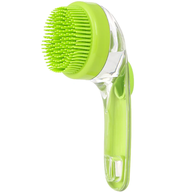 Pet dog bath brush, cat bath brush, bathing massage brush, magical pet bathing and massage scrub brush