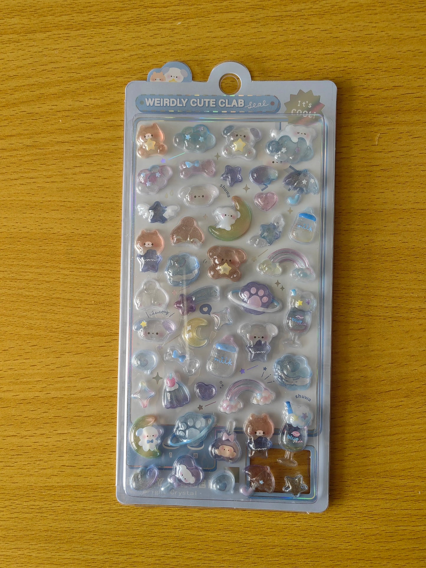 3D Food Stamping Seal Sticker | Japanese Anime Decorative Craft Stickers for Kids