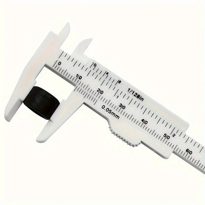 3-Pack Plastic Vernier Calipers Set | Dual Scale Measuring Tool for Precision Work
