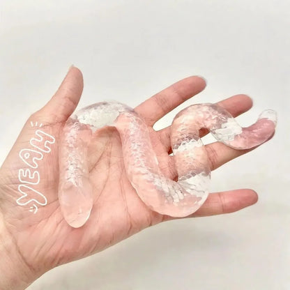 Squishy Snake Stress Ball | Stretchy Fidget Toy for Anxiety Relief and Hand Therapy