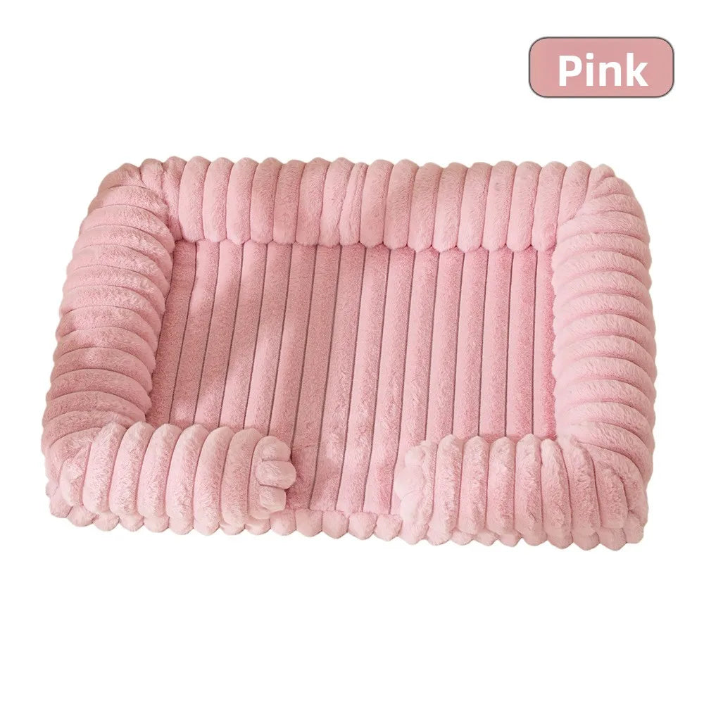 Dog Bed for Winter Puppy Bed Warm Sofa Pets Products Small Cats Mat Pet Supplies Large Baskets Beds Dogs Medium Kennel Big Home