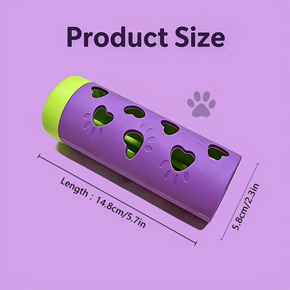 Interactive Dog Bite Resistant Pet Leaking Food Dog Paw Pattern Plastic Slow Feeder Teeth Grinding Puppy Puzzle Pet Training