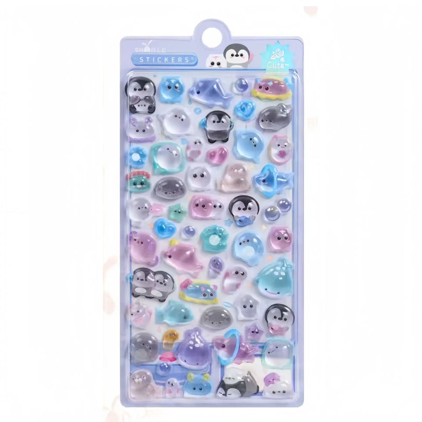 3D Food Stamping Seal Sticker | Japanese Anime Decorative Craft Stickers for Kids