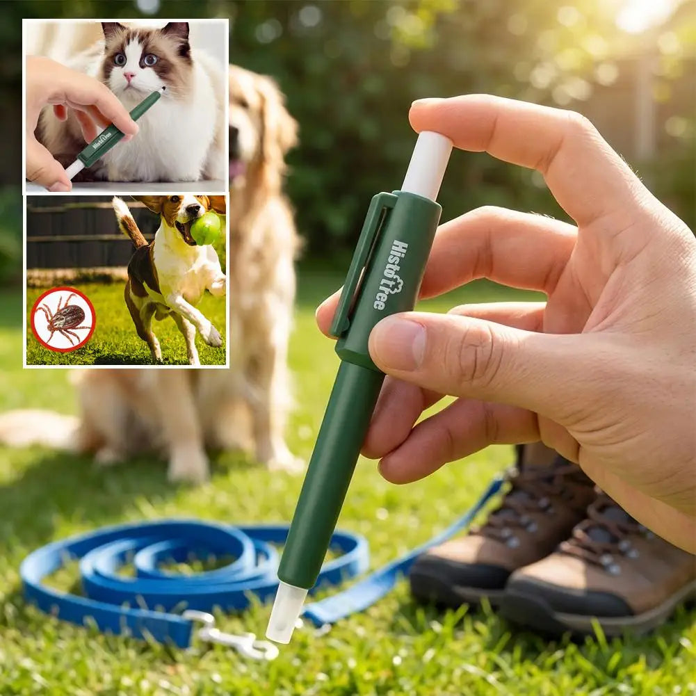 1 Pc Pet Tick Remover Tool Durable Family Pet Flea Control Waterproof Portable Rustproof Tick Removal Pen For Cat Dog And Humans