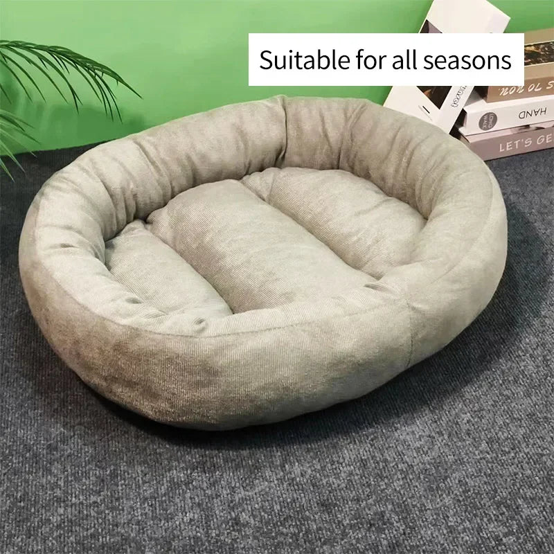 Cat & Dog Beds Oval shaped pet nest All Houses Supplies Things Habitats Basket House Beds Pet Products Cushion Goods Accessories