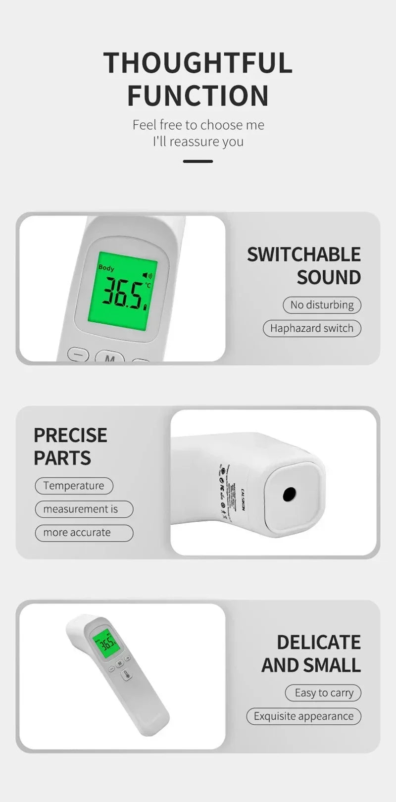 Pet  Medical Digital Infrared Thermometer Quick Temperature Measurement Medical Handheld Pet Non-contact Thermometer