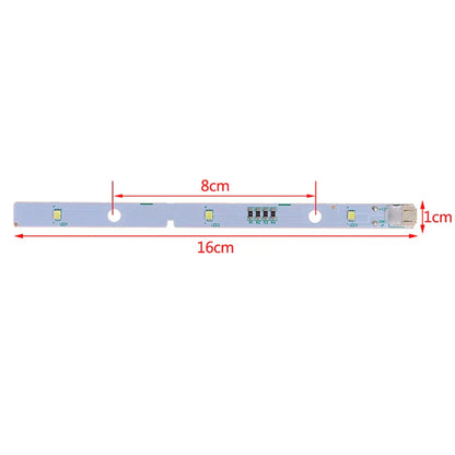 2PCS Refrigerator LED Light Strip Replacement for RONGSHENG HISENSE | DC 12V 2W E349766