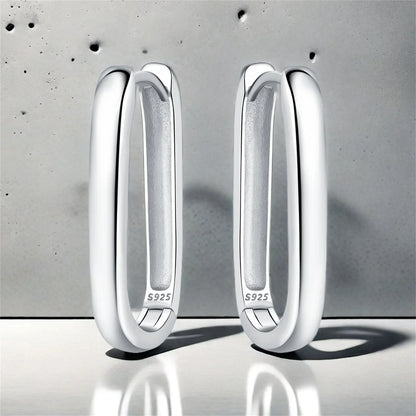 925 Sterling Silver Hoop Earrings for Women | Fine Jewelry Gift