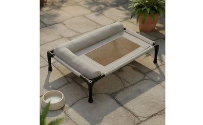 Elevated Pet Bed All-Sekkon Use Raised Dog and Cat Bed Pet Cot Moisture-Resistant Easy to Clean for Dogs, Travel, Patio