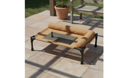 Elevated Pet Bed All-Sekkon Use Raised Dog and Cat Bed Pet Cot Moisture-Resistant Easy to Clean for Dogs, Travel, Patio
