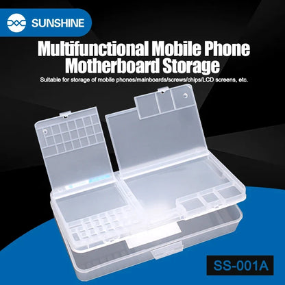 Sunshine Storage Box for IC Motherboard Parts | Multi-Function Repair Organizer SS-001A