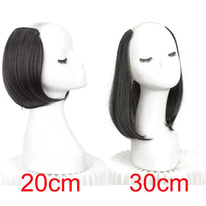 Clip In Hair Pieces for Volume | Straight Synthetic Hair Extensions for Women