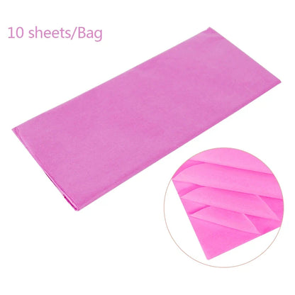 10pcs Unbleached Flower Wrapping Tissue Paper | 65x50cm Wedding Party Gift Wrap