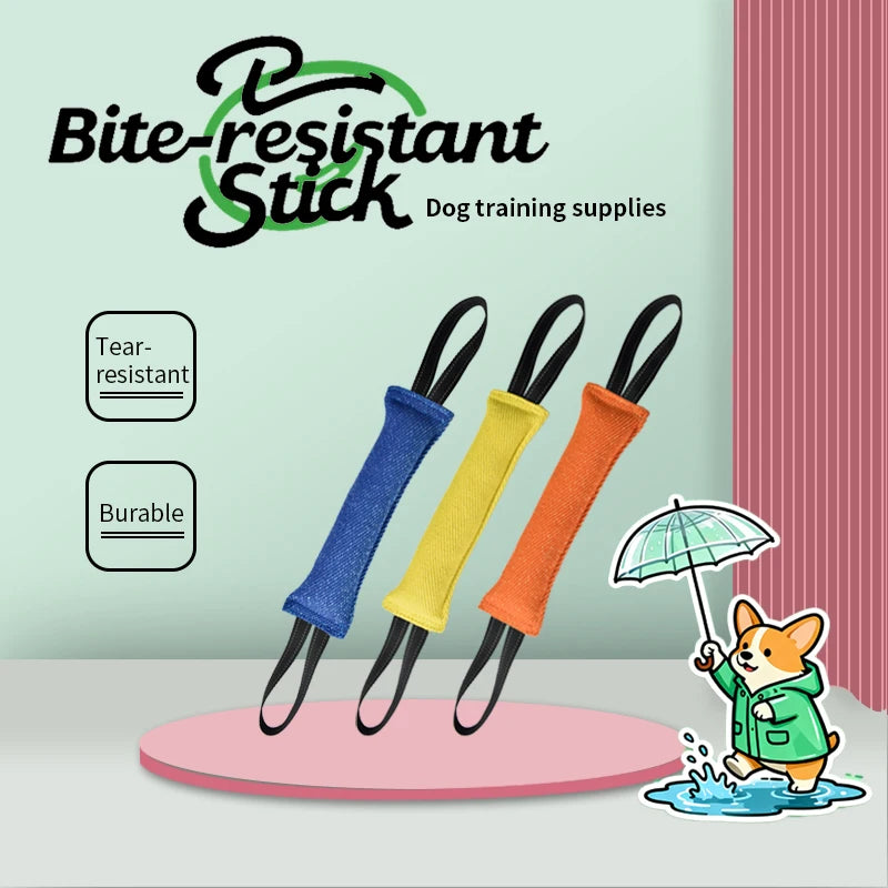 Dog Tug Toy Jute Bite Pillow Durable Training Equipment Interactive Training Toys For Large And Small Dogs