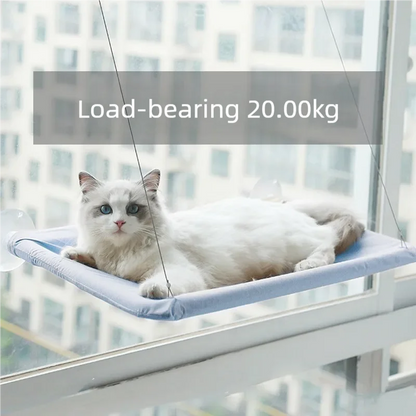 New Pet Cat Hammock Hanging Cat Bed Bearing 20 kg Comfortable Sunny Window Seat Kitten Rock Climbing Frame Pet Supplies