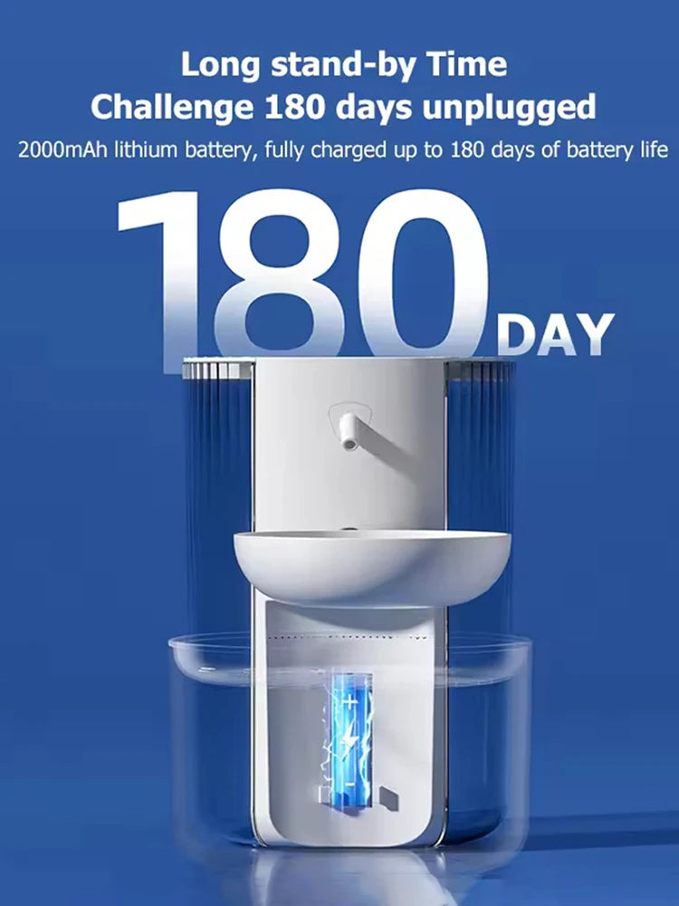 Pet Intelligent Water Dispenser, Clean And Dirty Separation, Dumping Type, Automatic Water Dispenser For Cats, Large Capacity