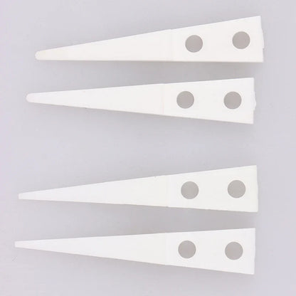 Anti-static Ceramic Tweezers Set | 2pcs Straight and Curved Tip for Electronics Repair