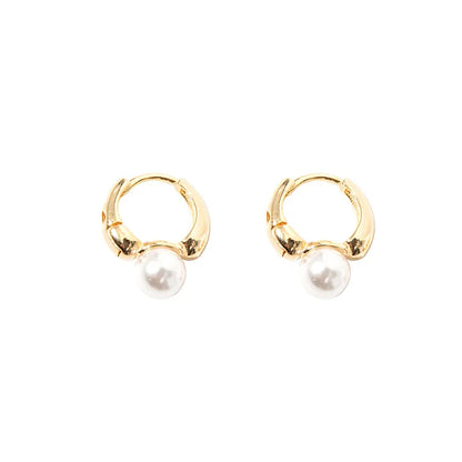 925 Sterling Silver Pearl Stud Earrings for Women | Elegant Wedding Jewelry Gift