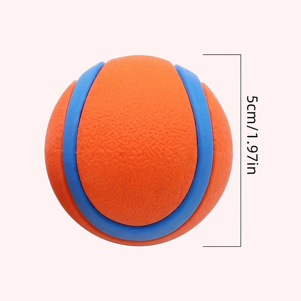 Interactive Rubber Bouncy Dog Ball Toy for Training and Relieve Boredom Dog Chewing Toy for Cleaning Teeth Pet Toys for All Dogs