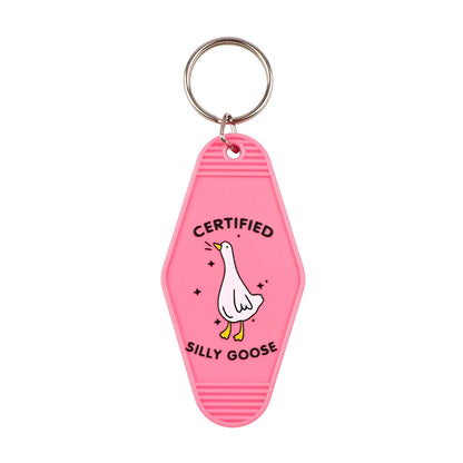 Plastic Key Chain for Keys | Pink Rhombic Key Tag Gift