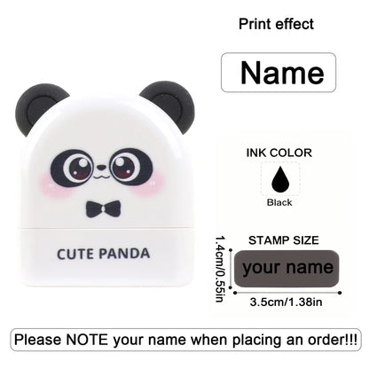 Personalized Animal Name Stamp | Custom Waterproof Clothing Label for Kids