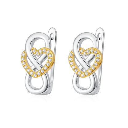 925 Silver Butterfly Cherry Stud Earrings | Fine Jewelry Gift for Women