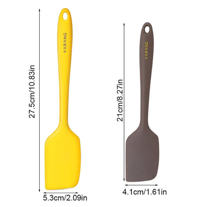 Silicone Baking Pastry Scraper Spatula | Non-Stick Heat-Resistant Kitchen Tool