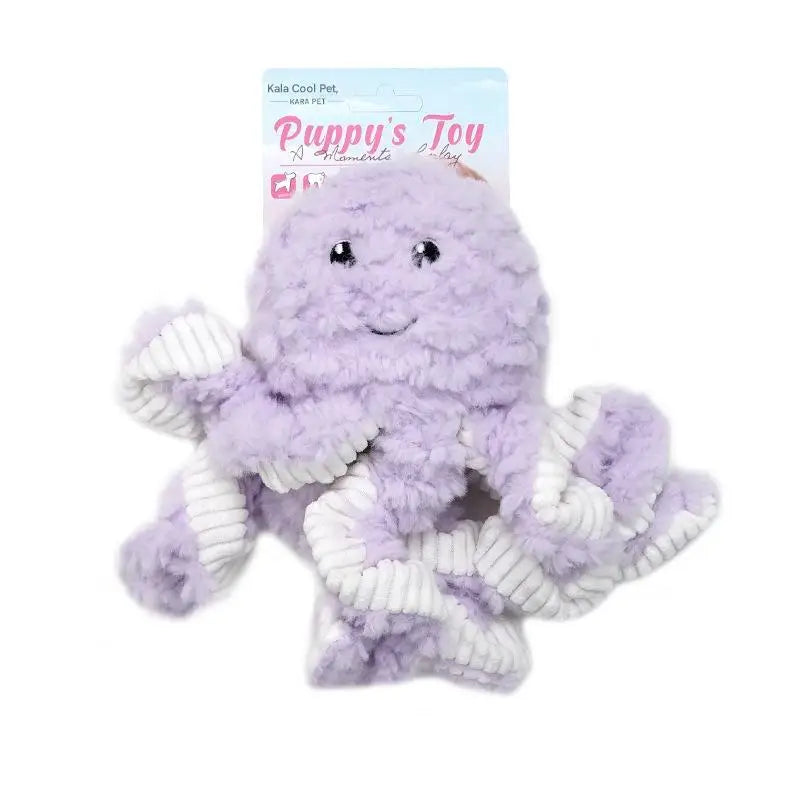 Plush Squeaky Dog Toys for Boredom, Chew Resistant Interactive Puppy Chew Toys for Medium Large Dogs