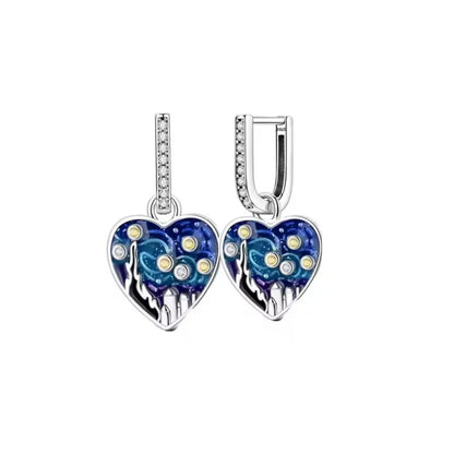 925 Silver Butterfly Cherry Stud Earrings | Fine Jewelry Gift for Women