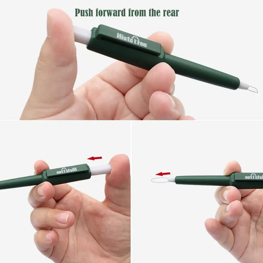 1 Pc Pet Tick Remover Tool Durable Family Pet Flea Control Waterproof Portable Rustproof Tick Removal Pen For Cat Dog And Humans
