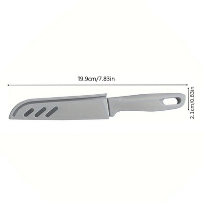 Candy-Colored Portable Fruit Peeler Knife | Stainless Steel Kitchen Gadget