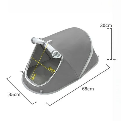 Portable Foldable Pet Tent House Breathable Mesh Dog Cat Bed Waterproof Oxford Puppy Kennel Indoor Outdoor Camping Sunproof Smal
