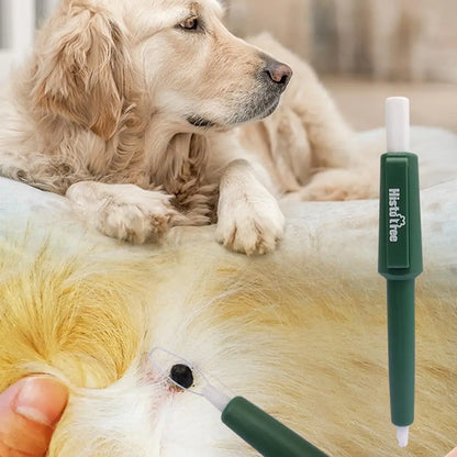 1 Pc Pet Tick Remover Tool Durable Family Pet Flea Control Waterproof Portable Rustproof Tick Removal Pen For Cat Dog And Humans