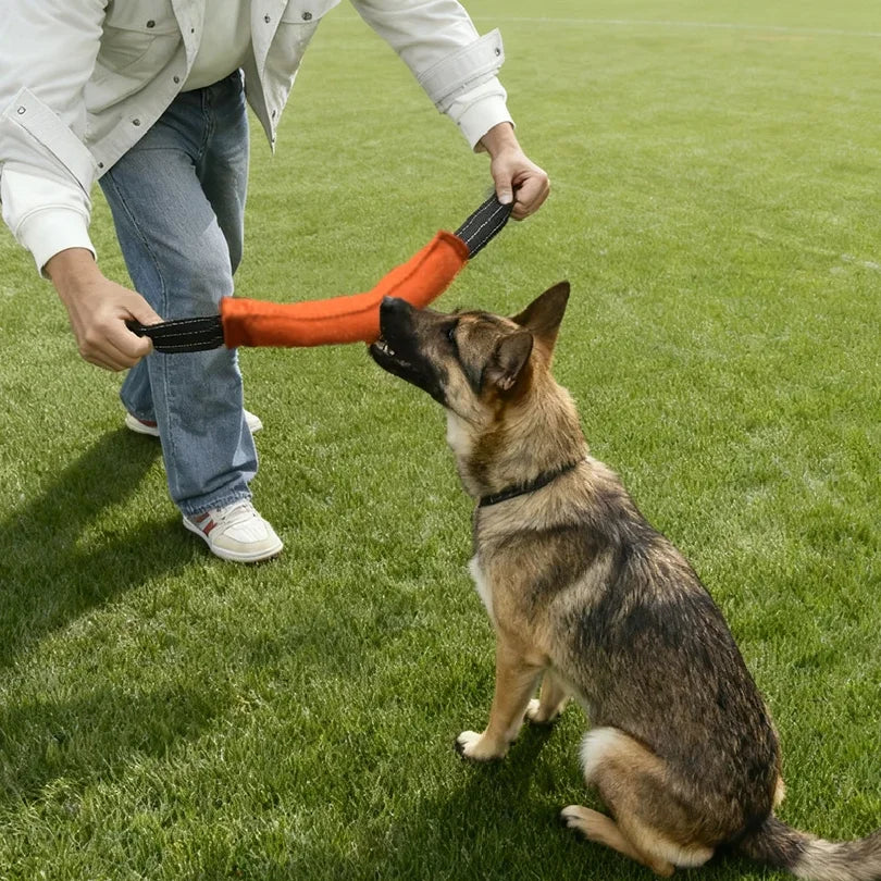Dog Tug Toy Jute Bite Pillow Durable Training Equipment Interactive Training Toys For Large And Small Dogs