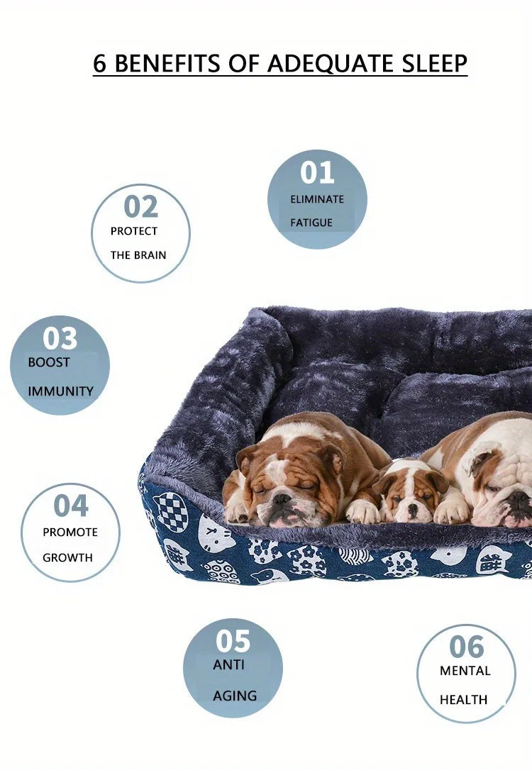 Pet Dog Bed Sofa Mats Winter Pet Products Coussin Chien Accessories Dogs Basket Supplies For Large Medium Small House Cat Bed