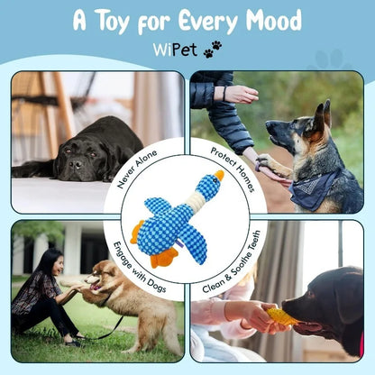 Cat Dog Toys for Aggressive Chewers Cats Dogs,Chew Squeak Toy Cats Dogs Interactive Plush Doll Pet Products