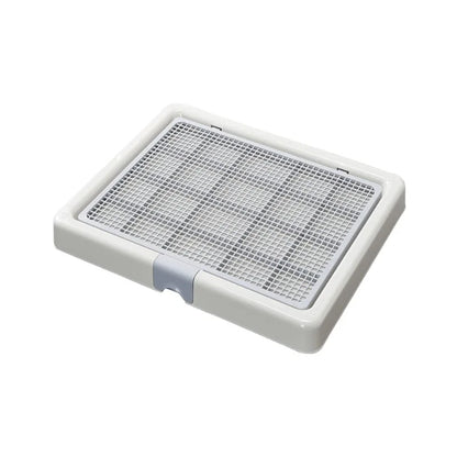 Pet Dogs Pee Training Tray Portable Dog Cleaning Tools Indoor Puppy Tray Toilet Diaper Easy To Clean Grid Like Pet Supplies