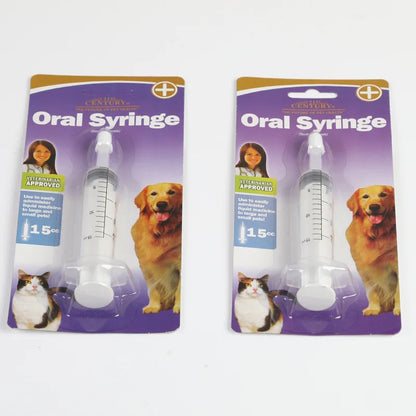Pet Push Tube Medicine Dispenser for Dogs and Cats Universal for Feeding Dogs and Cats