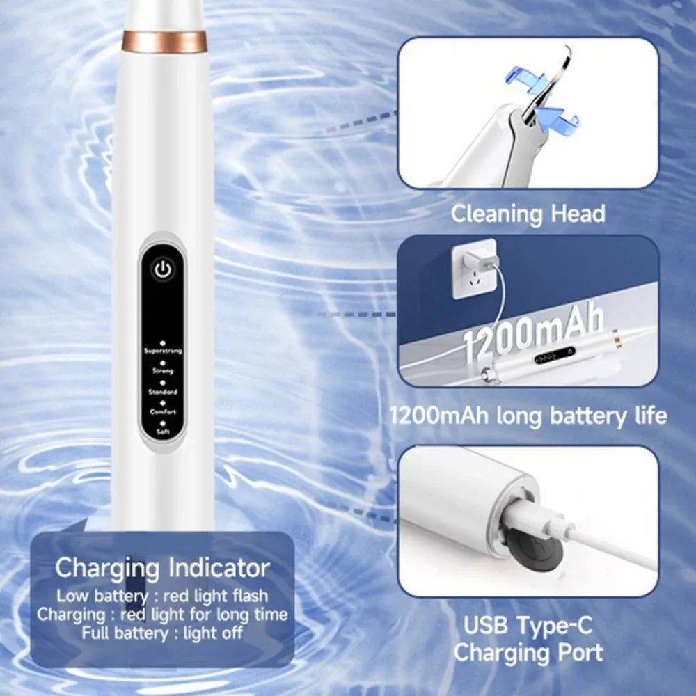 Pet Ultrasonic Teeth Cleaner Puppy Toothbrush Dog Grooming Electric Toothbrush for Tooth Oral Cleaning Pets Dogs Accessories