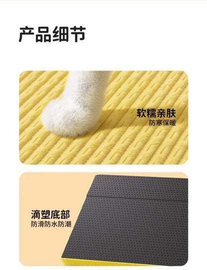 Pet Dog Bed for Small Dogs - Teddy/Bichon/Pomeranian, 4 Seasons Universal, Removable & Washable, Secure Sofa Bed for Winter