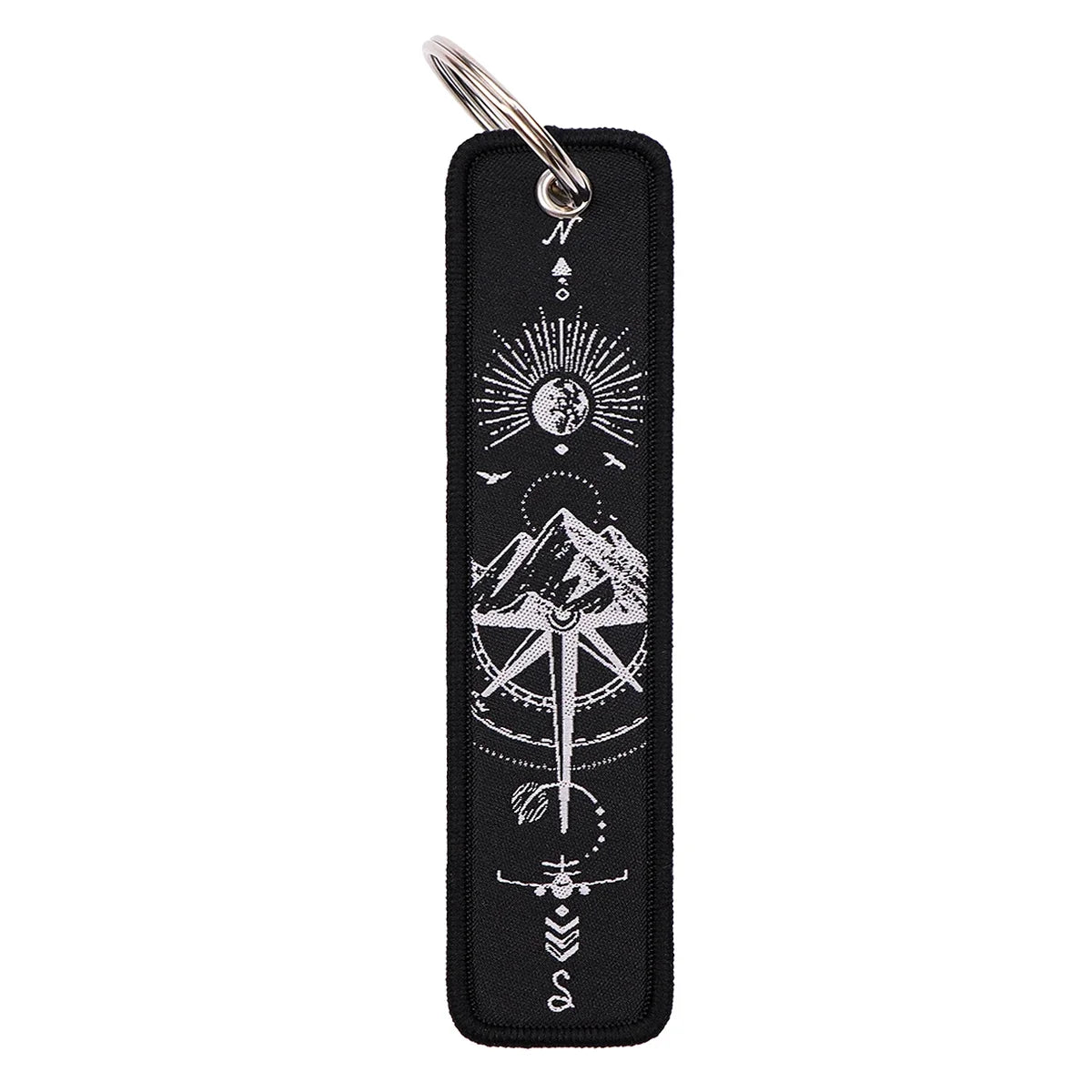 Embroidered Quote Key Fob | Personalized Gift Keyring