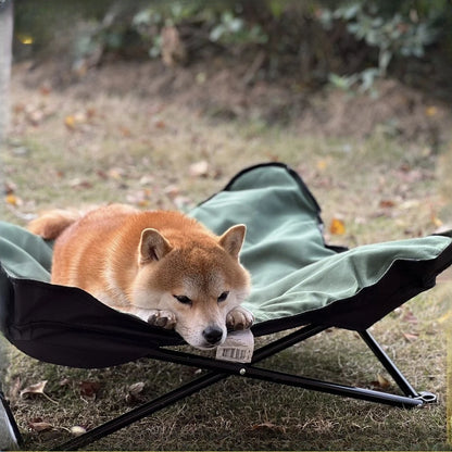 Outdoor Camping Foldable Pet Bed Comfortable Detachable Pads Waterproof Bite Resistant Portable Kennel for Cats and Dogs